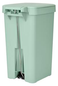 Кош за боклук с педал Brabantia StepUp 1008481, 16 л, Екологични материали, Голям отвор, Светлозелен
