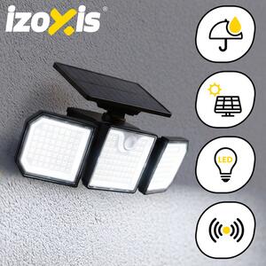 Соларна лампа 167 LED 500 lm със сензор за движение и здрач - IP65