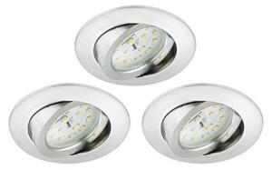 Briloner 8312-039 - К-кт 3x LED Лампа за вграждане в баня LED/5W/230V IP23