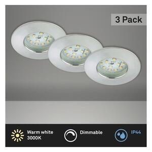 Briloner 8316-039-К-кт 3x LED Димируема лампа за баня LED/5,5W/230V IP44