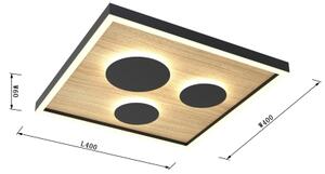 Wofi 9012-306S - LED Димируем плафон DIJON LED/26W/230V