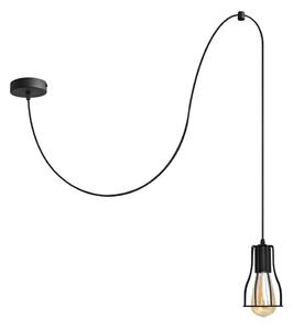Пендел TUBE 1xE27/15W/230V черен
