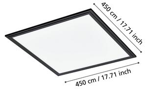 Eglo 900818 - LED Плафониера SALOBRENA LED/21,5W/230V 45x45 cm черен