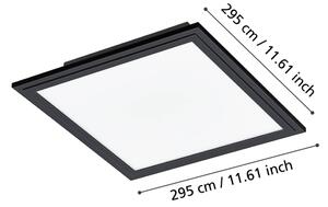 Eglo 900817 - LED Плафониера SALOBRENA LED/14W/230V 30x30 cm черен