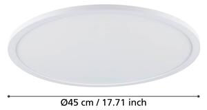 Eglo 900758-LED Димируем плафон SARSINA-Z 33,5W/230V Ø 45 см бял