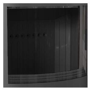 Kratki KOZA/AB/S/2/BLACK - Стоманена камина 10kW 150 мм черен