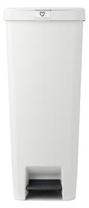 Кош за боклук с педал Brabantia StepUp 1005556, 40 л, Екологични материали, Голям отвор, Светлосив