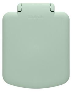 Кош за боклук с педал Brabantia StepUp 1005558, 40 л, Екологични материали, Голям отвор, Светлозелен