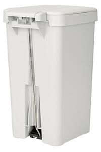 Кош за боклук с педал Brabantia StepUp 1008480, 16 л, Екологични материали, Голям отвор, Светлосив