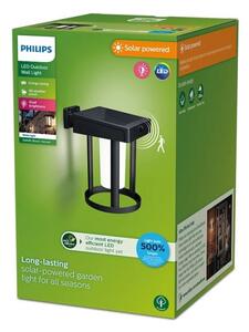 Philips - LED Соларен аплик със сензор CAMILL LED/1,4W/3,7V IP44