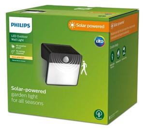 Philips - LED Соларен аплик със сензор YARIXA LED/2,2W/3,7V IP44