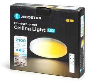 Aigostar - LED Плафон за баня LED/18W/230V 3000-6000K IP54 + д.у