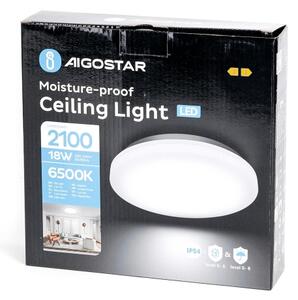 Aigostar - LED Плафон за баня LED/18W/230V 6500K IP54