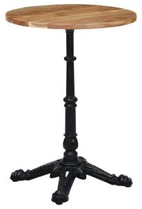 VidaXL Крак за бистро маса черен 52x52x72 cm чугун