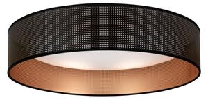 Duolla - LED Плафониера ROLLER LED/24W/230V Ø 45 см черен/меден