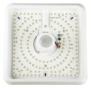 LED Плафон със сензор LED/12W/230V 3000/4000/6000K бял