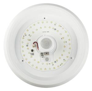 LED Плафон със сензор LED/12W/230V 3000/4000/6000K Ø 29 см Iбял