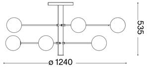 Ideal Lux - LED Полилей COSMOPOLITAN 10xG9/3W/230V