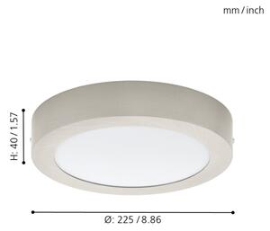 Eglo 78696 - LED Плафониера FUEVA LED/18W/230V