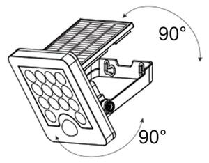 Top Light - LED Solar wall прожектор HELEON S LED/5W/3,7V IP65 4000K