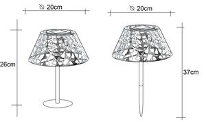 Globo 33648 - LED Соларна лампа SOLAR LED/0,06W/3V 3000K IP44