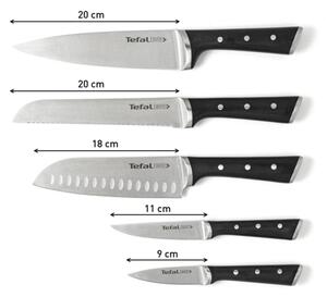 Tefal - К-кт готварски ножове в поставка ICE FORCE 6 бр