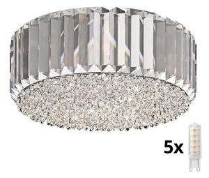 Brilagi - LED Кристален плафон GLAMOUR 5xG9/42W/230V