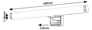 Rabalux 75037 - LED Лампа за огледало в баня NOUR LED/5W/230V IP44