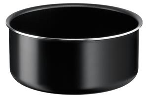 Tefal - Комплект готварски съдове 5 бр. INGENIO EASY COOK & CLEAN BLACK