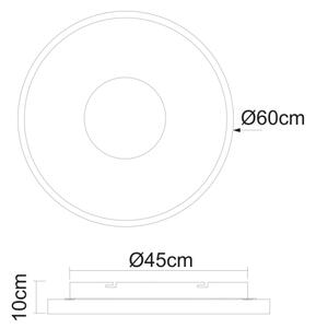 Globo 41758-42B - LED Димируем плафон JOLLI LED/42W/230V + д.у