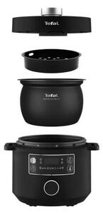 Tefal - Многофункционална електрическа тенджера TURBO CUISINE 4,8 l 1090W/230V черен