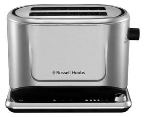 Тостер Russell Hobbs Attentiv 26210-56, функция размразяване, тавичка за трохи, 1640W, инокс