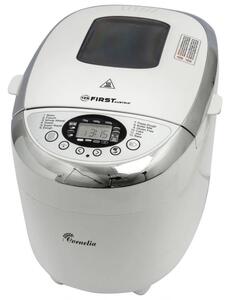 Хлебопекарна First Austria FA-5152-3, 850W, 12 програми, вместимост до 1250g, бяла