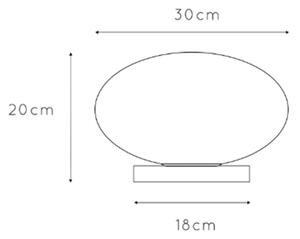 ONLI - Настолна лампа JANET 1xE27/6W/230V Ø 30 см