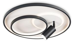 Brilagi - LED плафон с възможност за димиране UNITY LED/60W/230V + 1xGU10/3W бял/черен + дистанционно управление