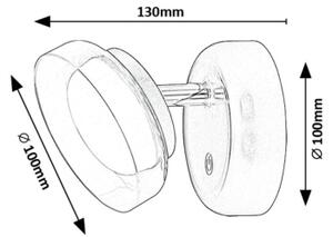 Rabalux 71272 - LED аплик JAVI LED/2W/5V 3000K