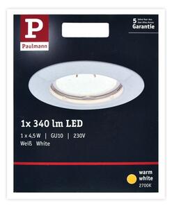 Paulmann 93658 - LED-GU10/4,5W Вградено осветление за окачен таван 230V