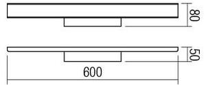 Redo 01-1526 - LEDЗа баня Осветление за огледало DAO 1xLED/24W/230V IP44