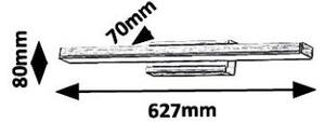 Rabalux 6130 - LED Осветление за огледало в баня JOHN LED/18W/230V IP44
