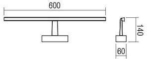 Redo 01-1673 - LED Лампа за огледало за баня NEPTUNE LED/12W/230V IP44