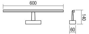 Redo 01-1674 - LED Лампа за огледало за баня NEPTUNE LED/12W/230V IP44