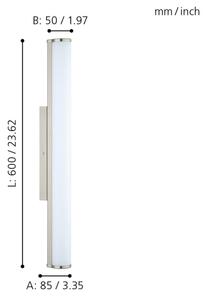 Eglo 94716 - LED За баня лампа CALNOVA 1xLED/16W/230V IP44