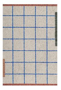 Килим подходящ за пране в цвят слонова кост 55x80 cm Network – Mette Ditmer Denmark