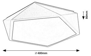 Rabalux 71251 - LED Плафониера RAFFA LED/30W/230V 3000K