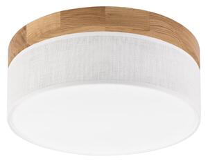 Brilagi - LED таванен плафон BELLADONNA LED/20W/230V, диаметър 30 см, бял/дъб