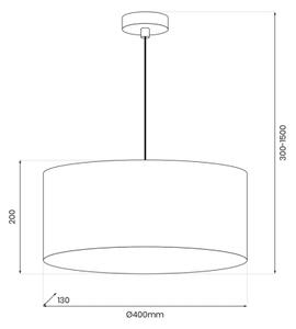 Пендел ЦВЯТ 1xE27/15W/230V златист