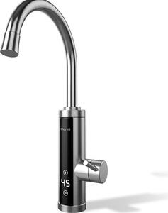 Нагревател за вода Elite EHD-1510T, 3300W, Въртене на 360, Самоподгряване, LED дисплей, IPX4, Сребрист