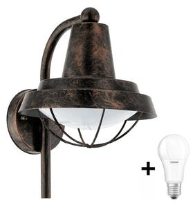 Eglo 94838 - LED Екстериорен аплик COLINDRES 1xE27/8,5W/230V IP44