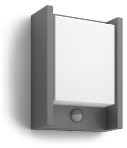 Philips 16461/93/P3 - LED Екстериорна лампа със сензор ARBOUR LED/6W IP44