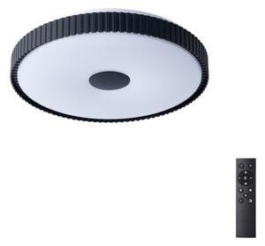 Brilagi - LED димируемо таванно осветително тяло CORVO LED/72W/230V 3000-6000K черно Ø 50 см + дистанционно управление